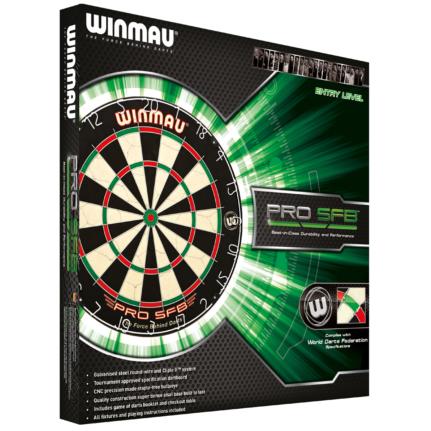 Wettkampf-Dartboard "PRO-SFB"