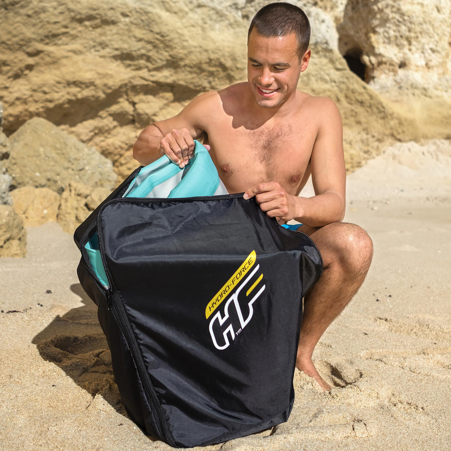 Stand Up Surfboard SUP Touring Set "Aqua Glider"