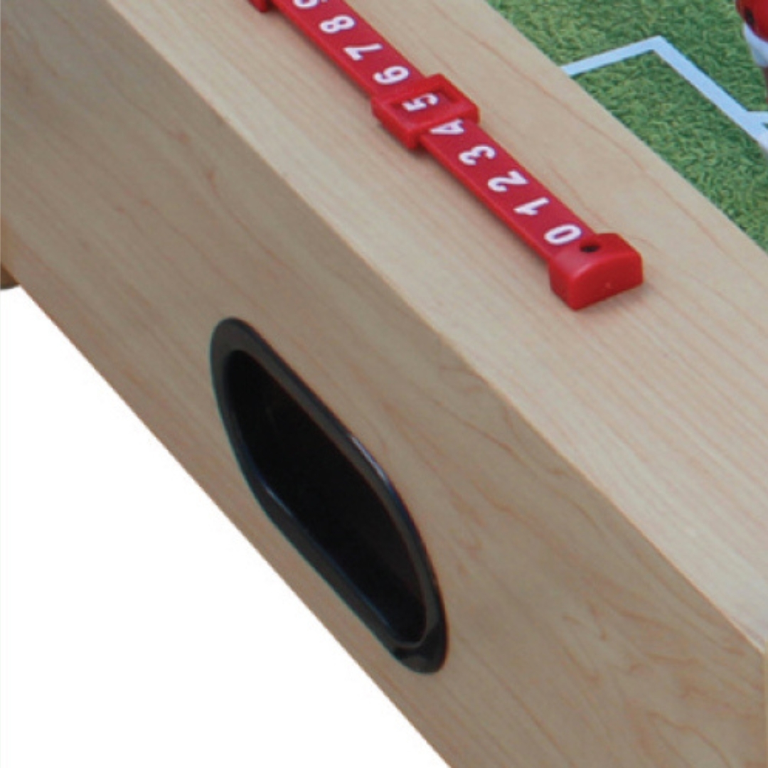 Mini-Kicker / Airhockey "Big Fun 2 in 1" Detail Zählwerk