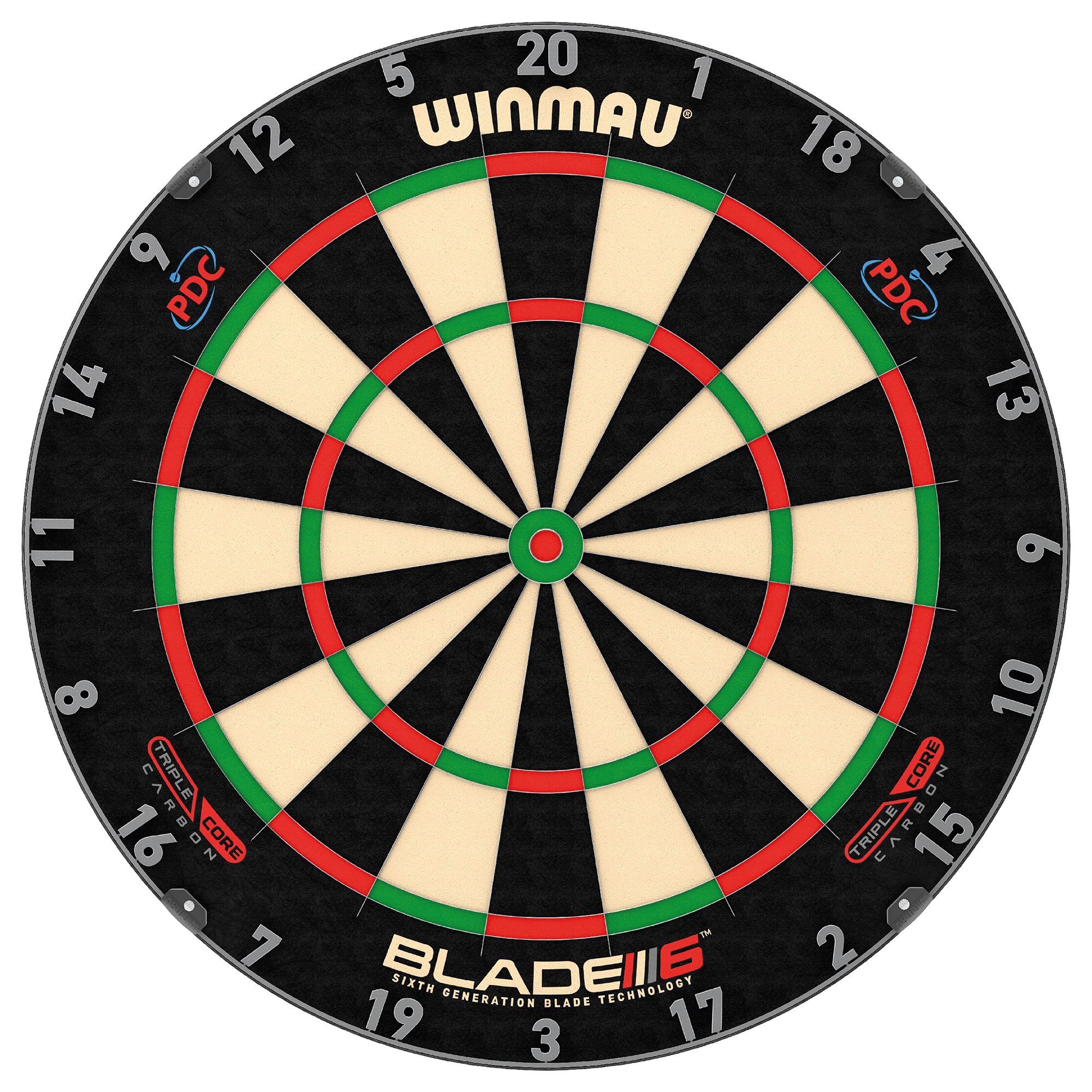 Dartboard "Blade 6 Triple Core Carbon"
