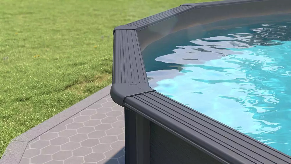 Stahlwand Swimming Pool Set "Nuovo de Luxe"