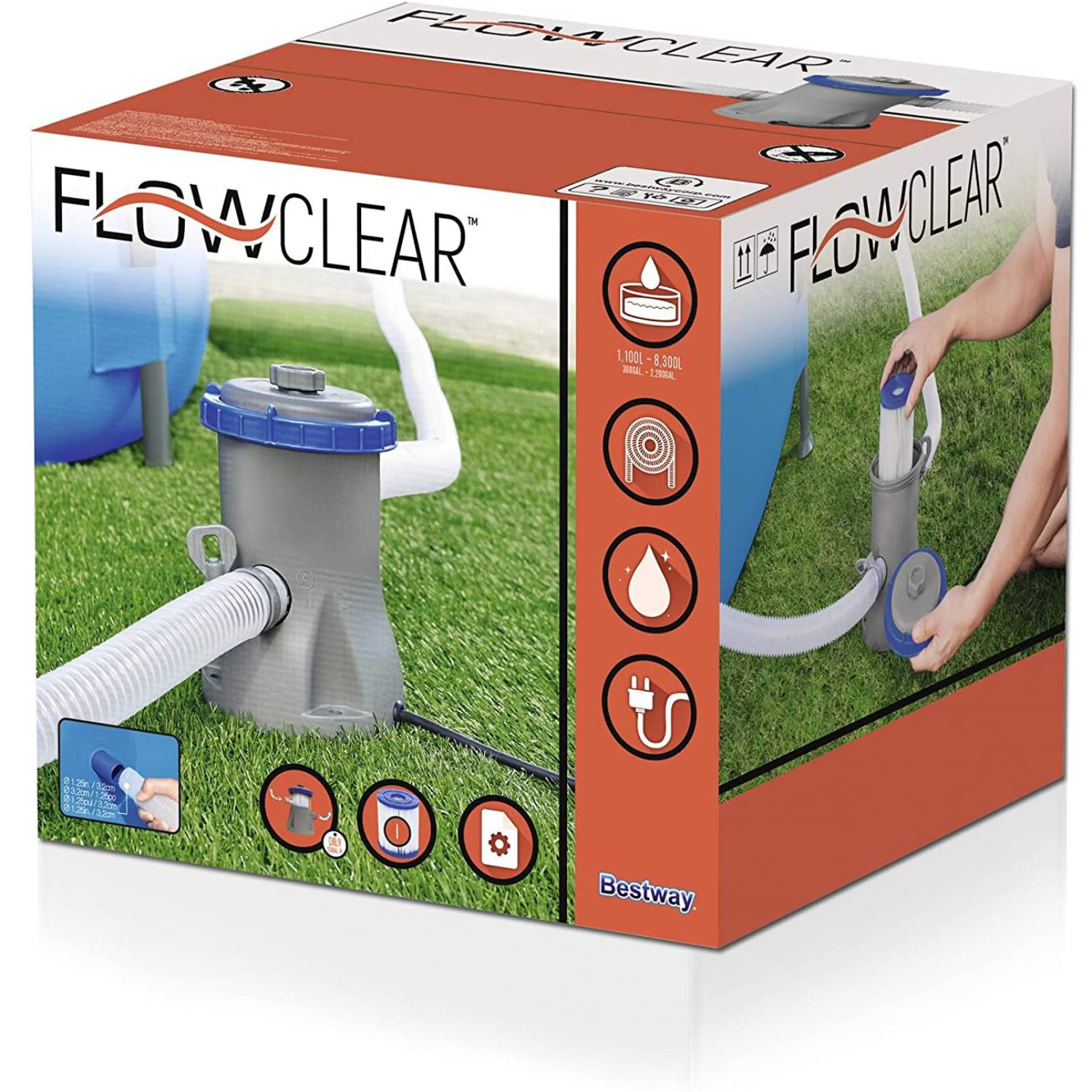Bestway Filterpumpe - Verpackung