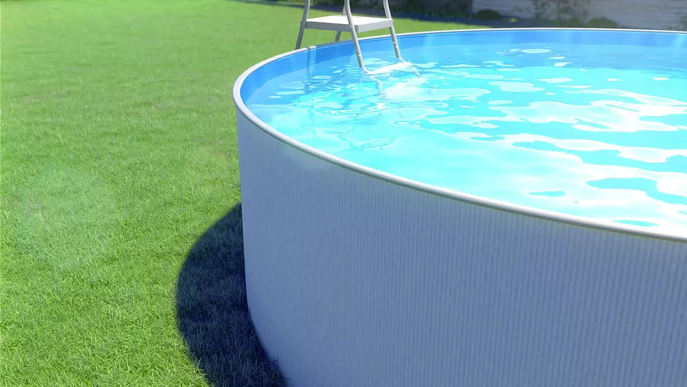 Stahlwand Swimming Pool "New Splasher Secure"