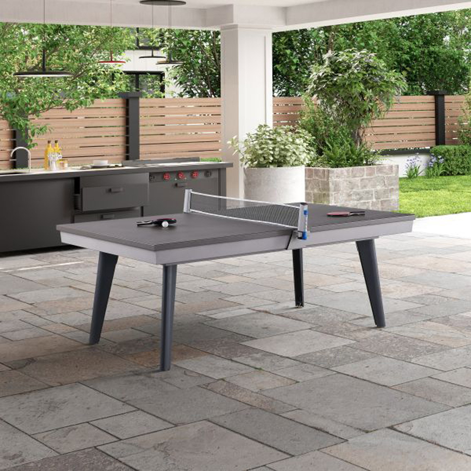 Billardtisch "Ascona" mit Tischtennis-Set