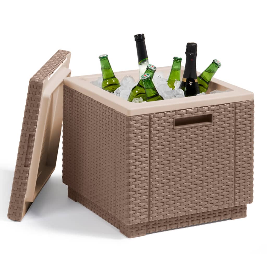 Platz für 10,5 Liter, ausreichend für bis zu 40 Getränkedosen mit Eis