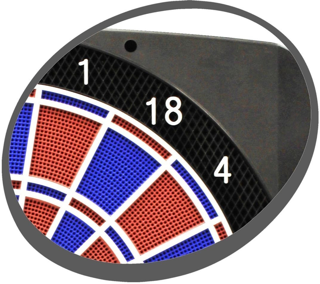 Smartness Elektronik Dartboard "TURBO CHARGER 4.0" Detail