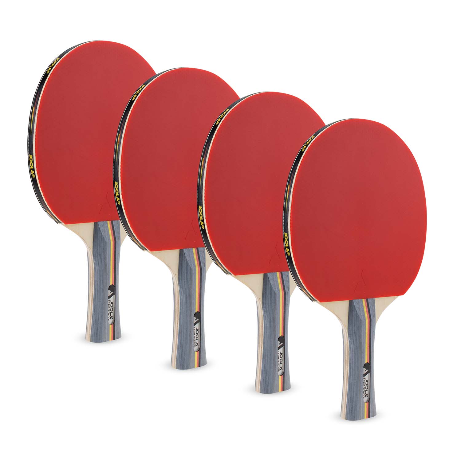 Tischtennis Schlägerset "Team School" mit 4 Schlägern und 8 Bällen