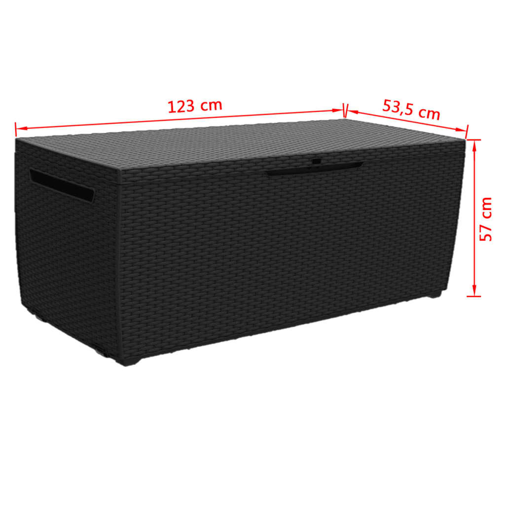 Lagerbox "Capri Box 302 L" Maße