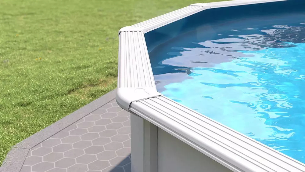 Stahlwand Swimming Pool Set "Nuovo de Luxe"