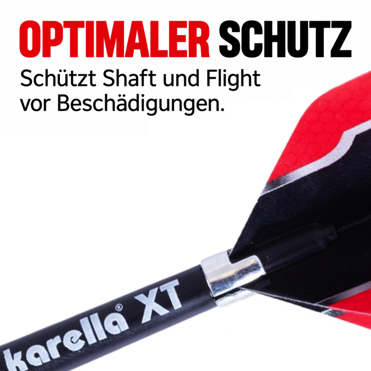 sichere Verbindung zwischen Flight und Shaft