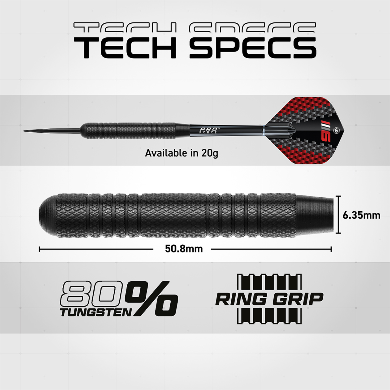 Hochwertige Pfeile aus 80% Tungston