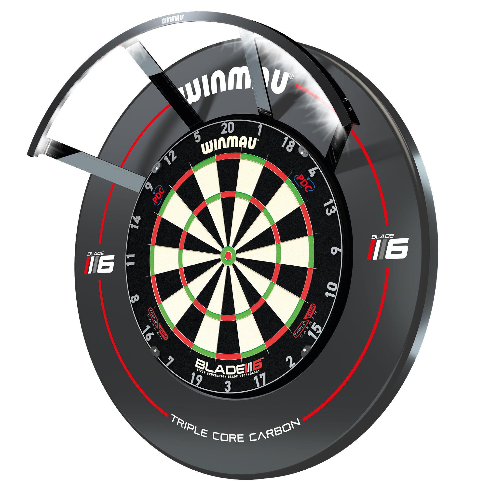 Dartboard Beleuchtung "Polaris 8412"
