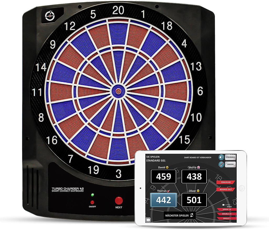 Smartness Elektronik Dartboard "TURBO CHARGER 4.0"