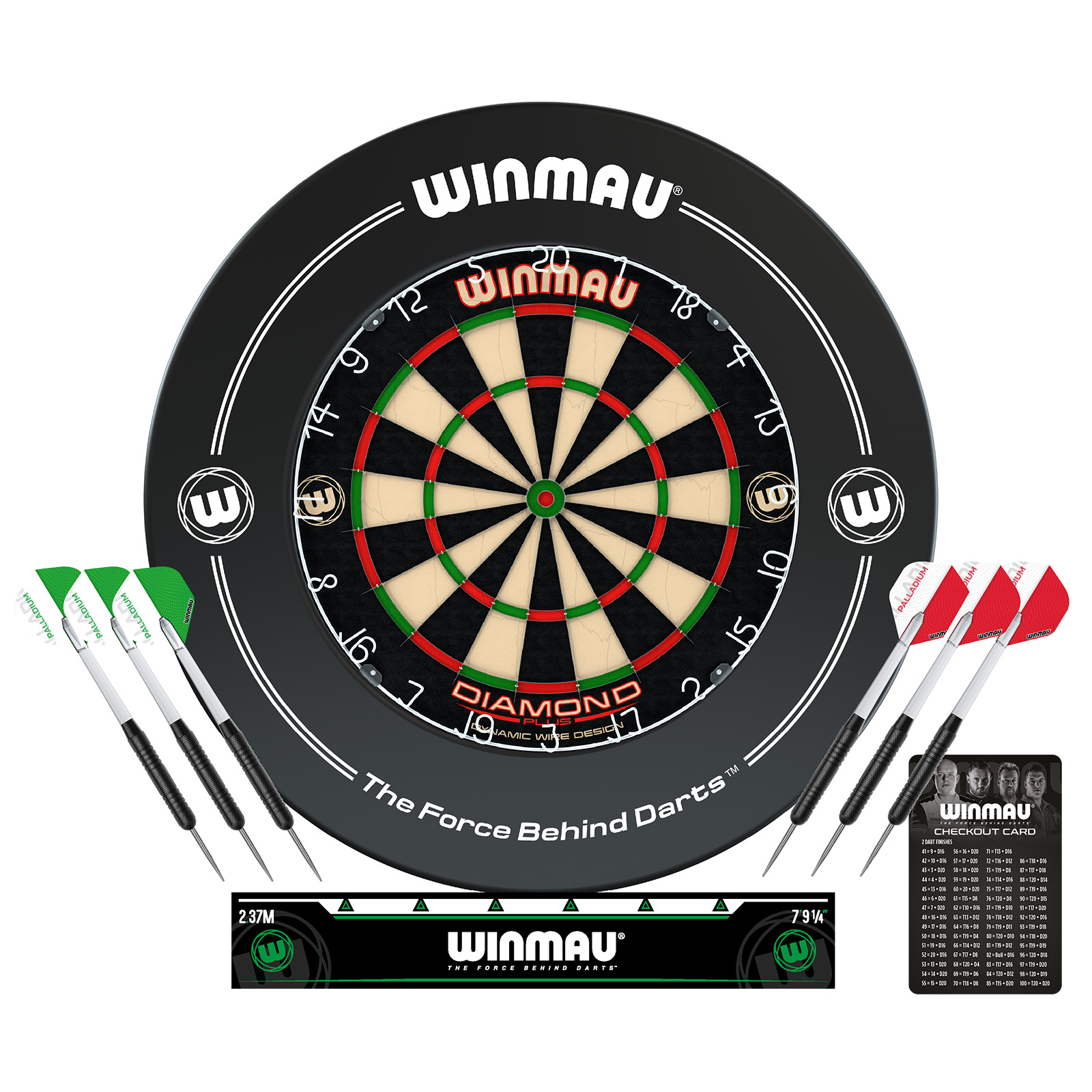 Dartboard Surround Set "Diamond Plus 5315"