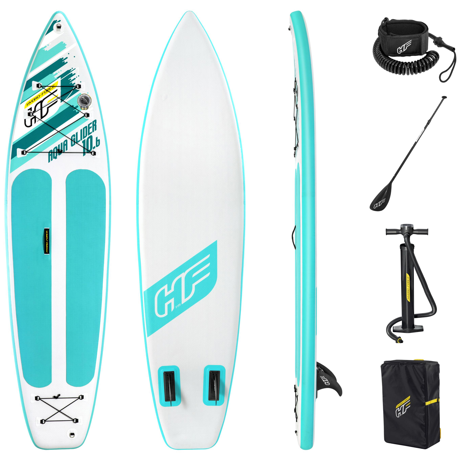 Stand Up Surfboard SUP Touring Set "Aqua Glider"