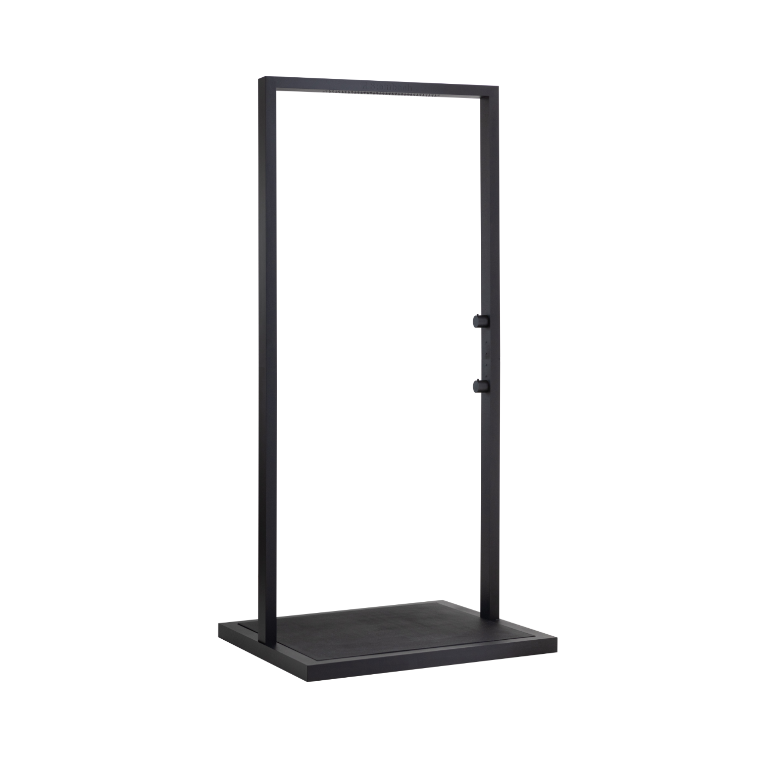 Exklusiver Luxus mit der selbststehenden Outdoor-Solardusche "The Gate"