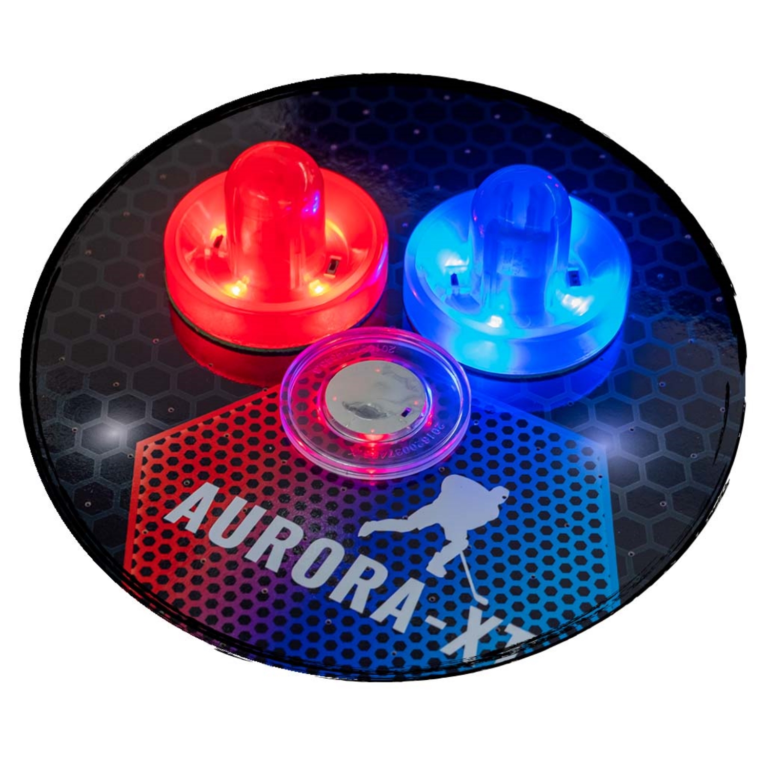 LED-Pusher und Puck