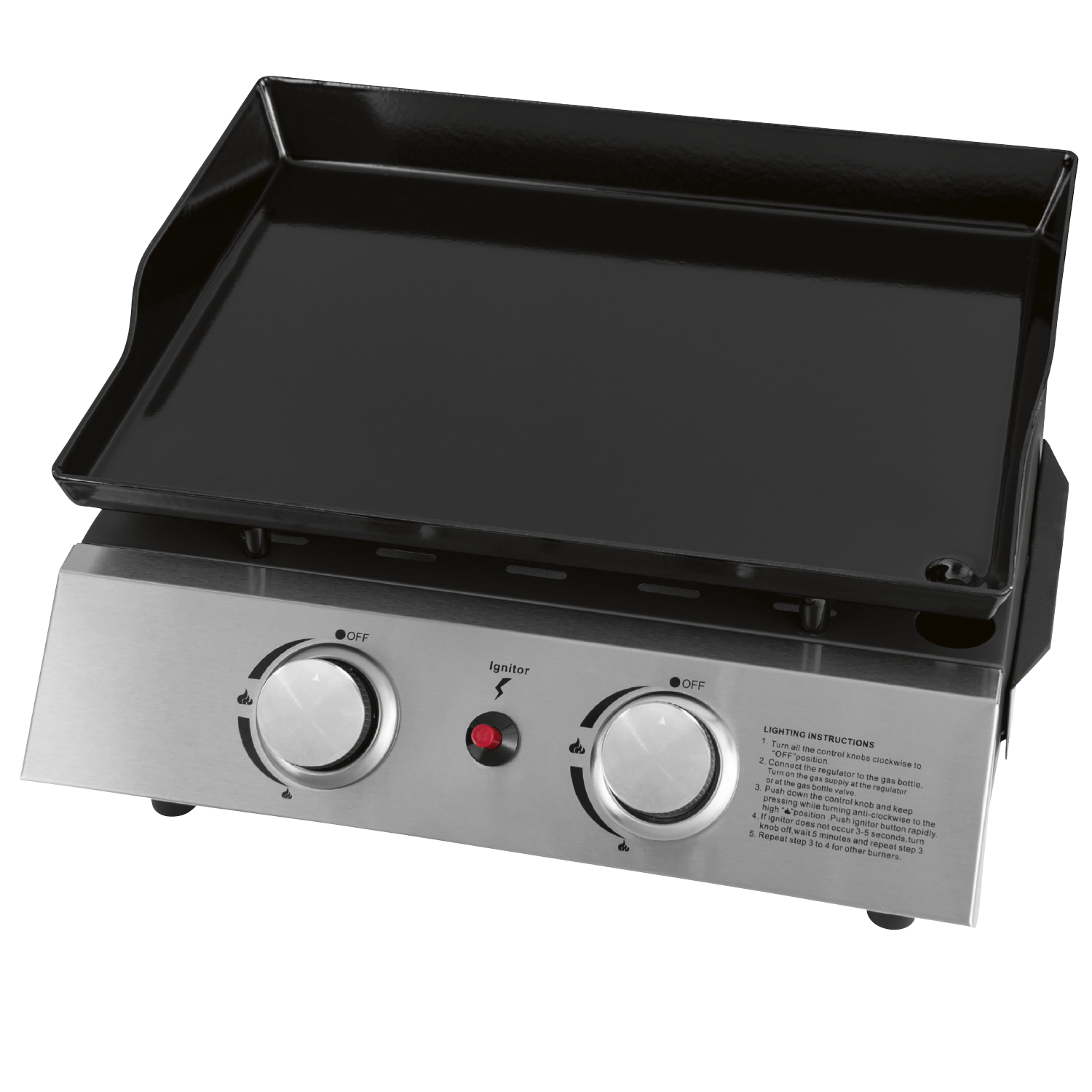 BBQ-Plancha Gasgrill "Grilleau 2"