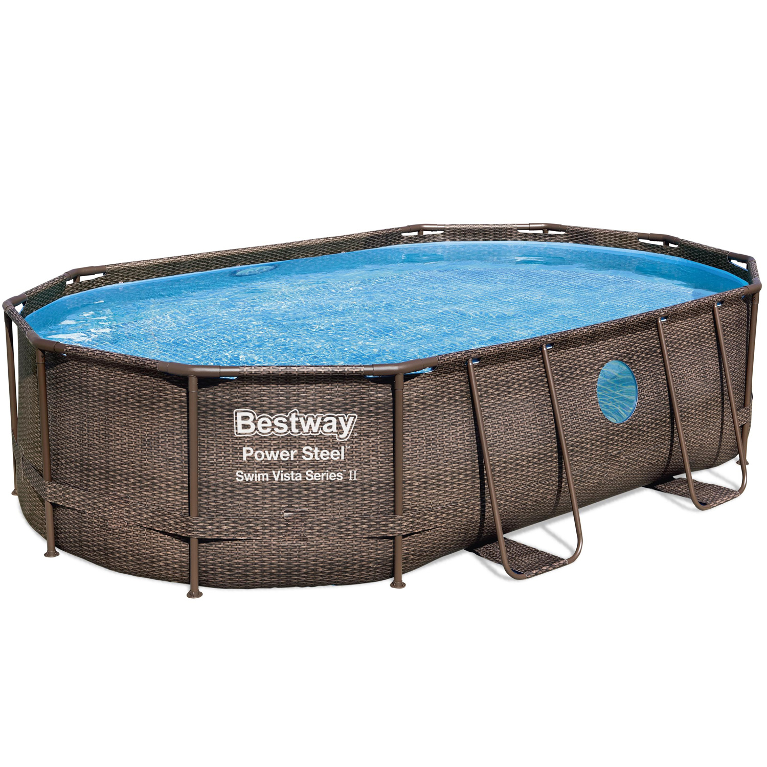 Frame Swimming Pool Set "Power Steel Vista Series" Komplett-Set
