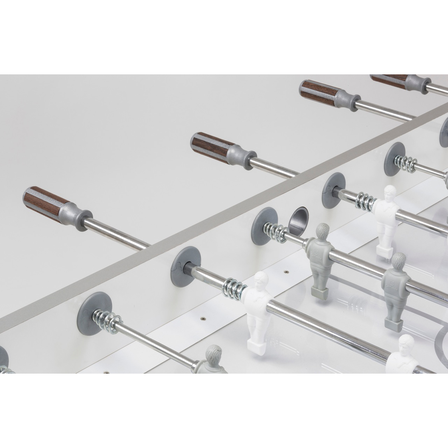 Tischfußball G-500 Classico White (Beispiel Teleskopstangen)
