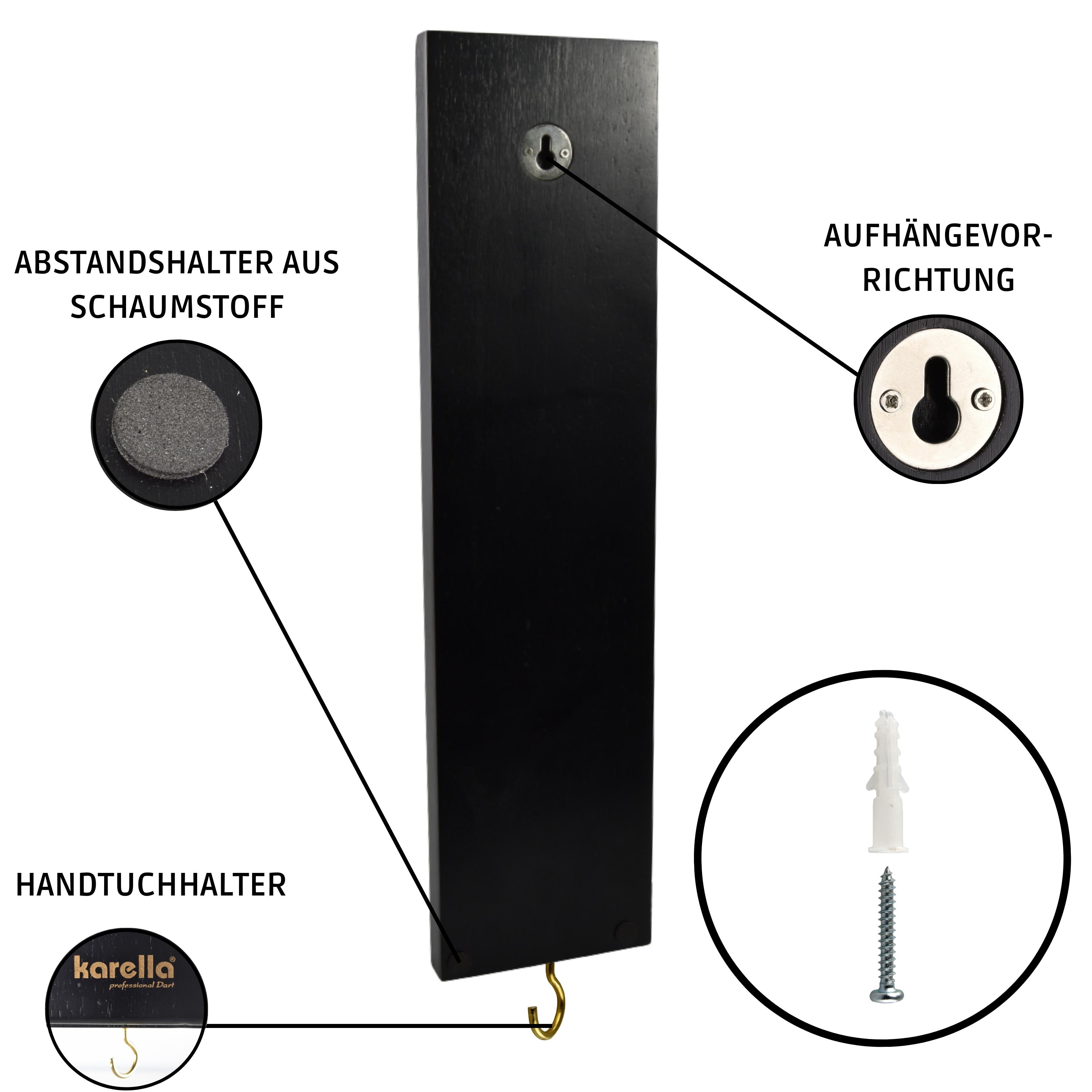 Karella Darthalter "Ultimo" für 4 Dartsets
