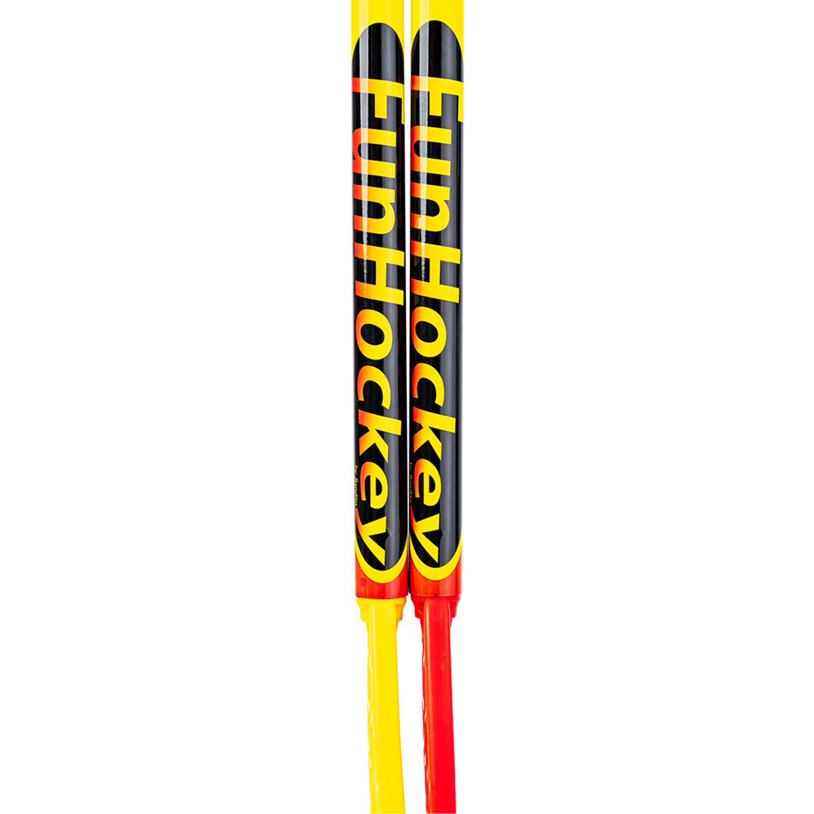 FunHockey (Floorball) Schläger 2 x 2er Set + Pop up Tor