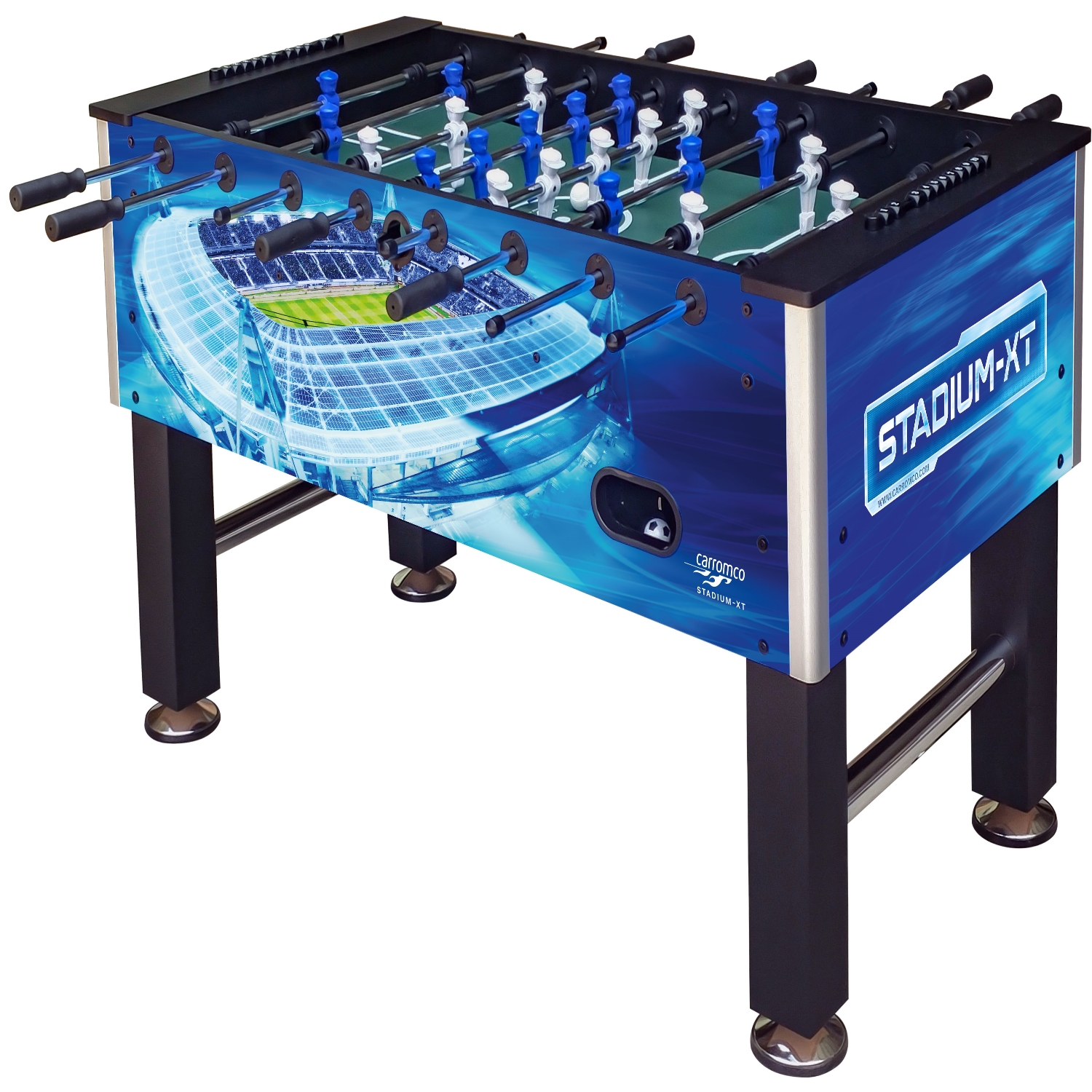 Tischfußball "Stadium-XT" blau