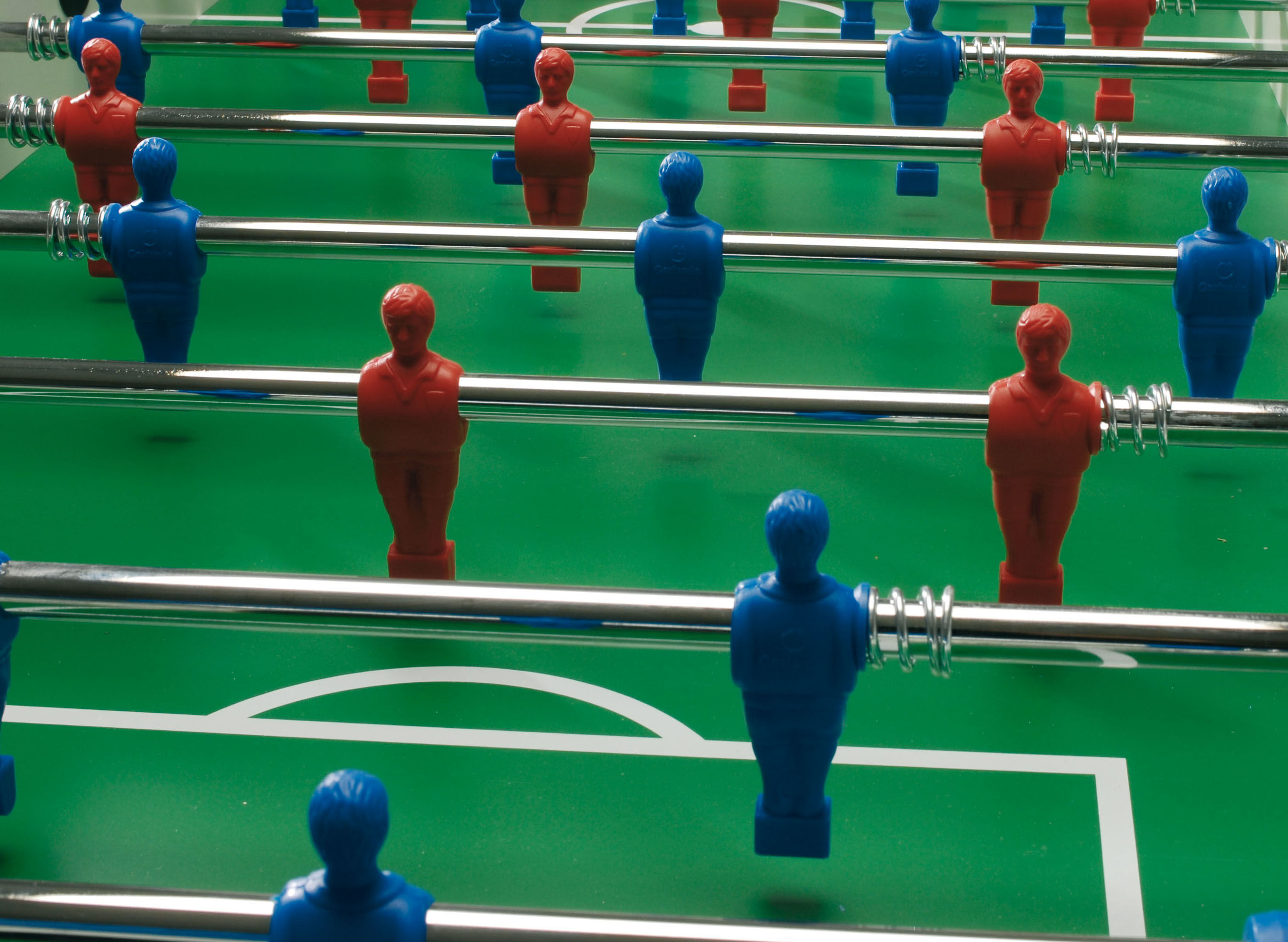 Tischfußball Kickertisch "Master-Cup XXL" Spielfeld