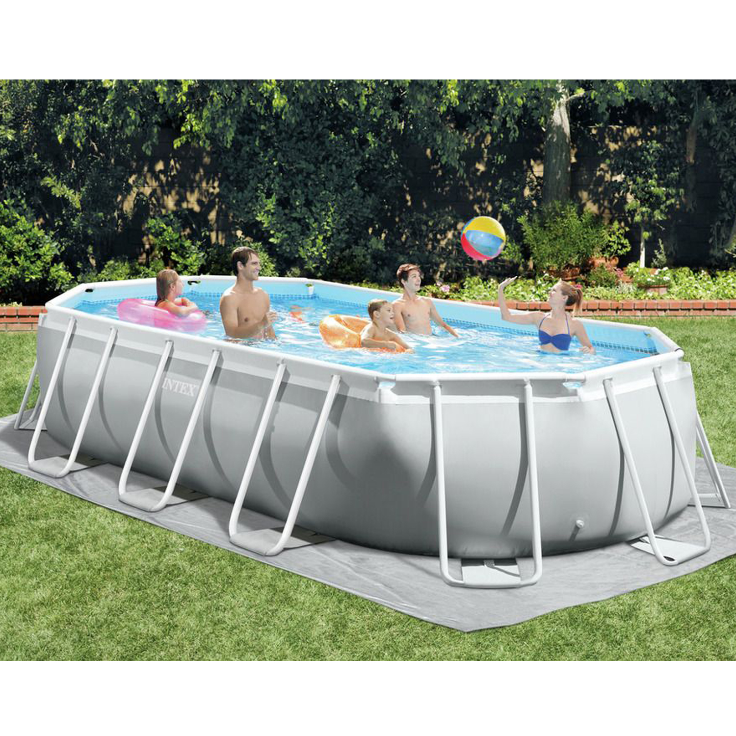 Frame Swimming Pool Set "Prism Oval"