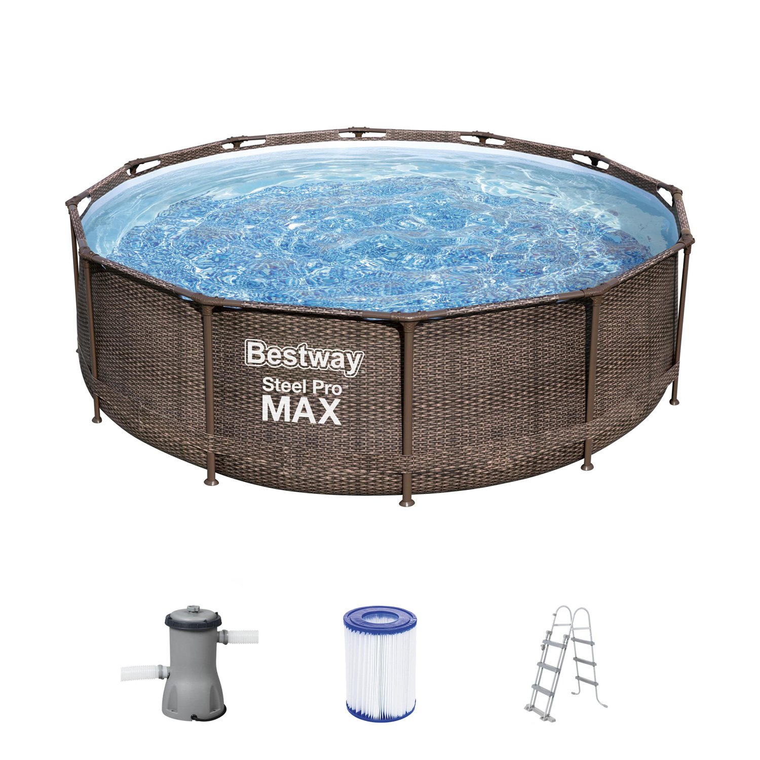 Frame Pool "Steel Pro Max" inkl. Zubehör