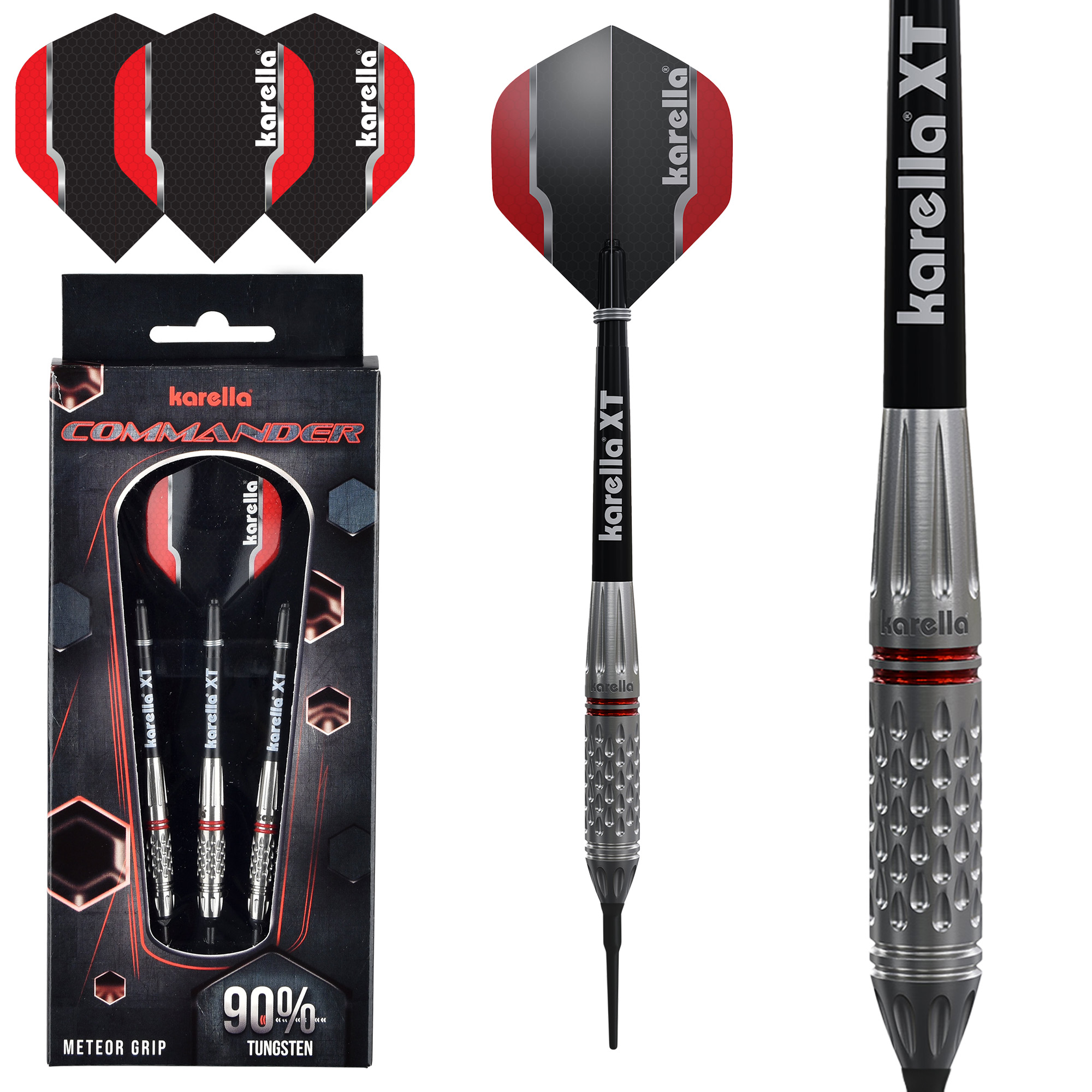 Softdart "Commander" silber