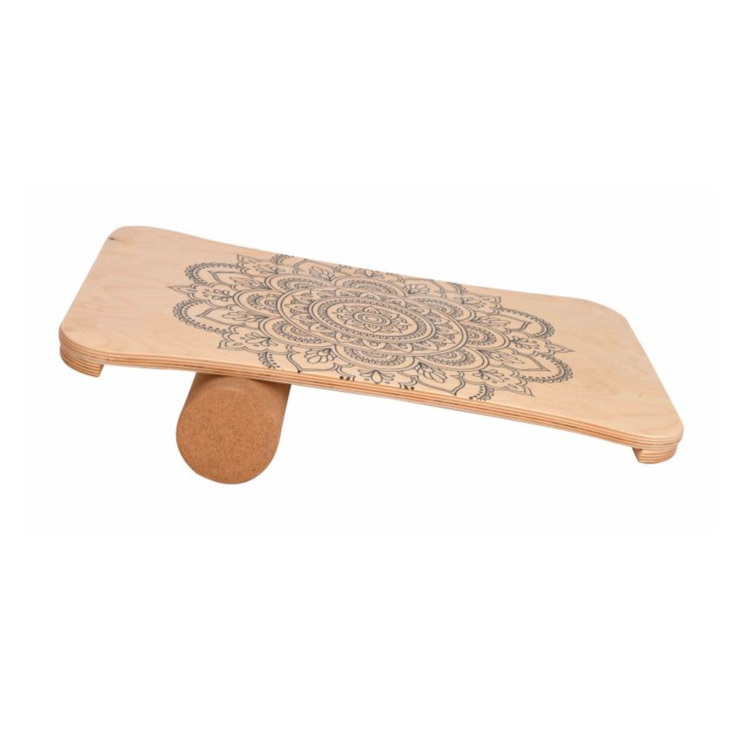 Woodboard / Balance-Board mit Korkrolle