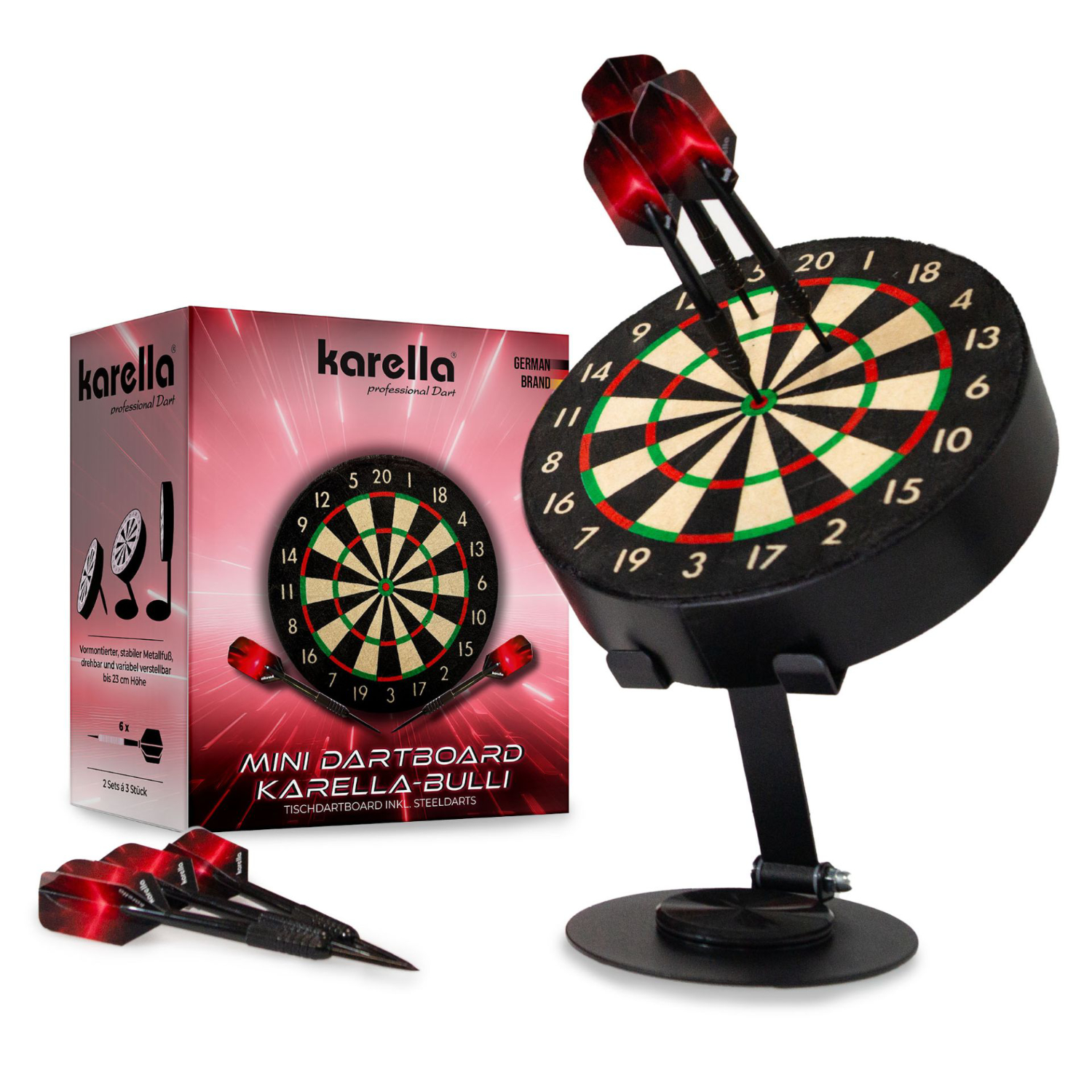 Mini-Dartboard "Bulli"
