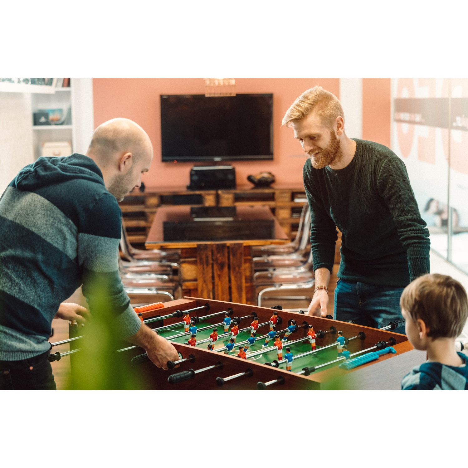für spannende Tischfußballspiele mit hohem Spielkomfort
