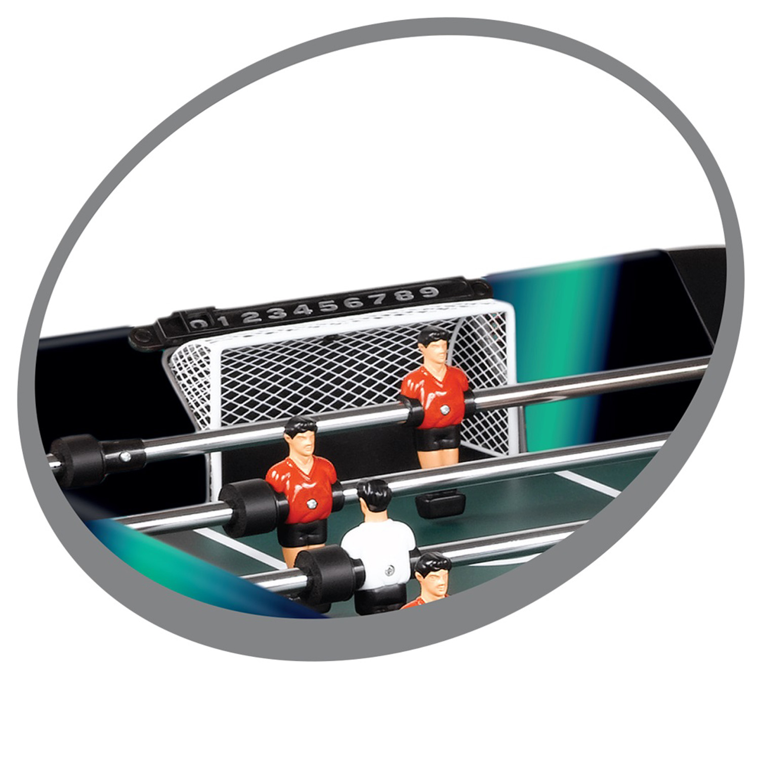 Tischfußball Kickertisch "Tucana-XT" Detail Tor