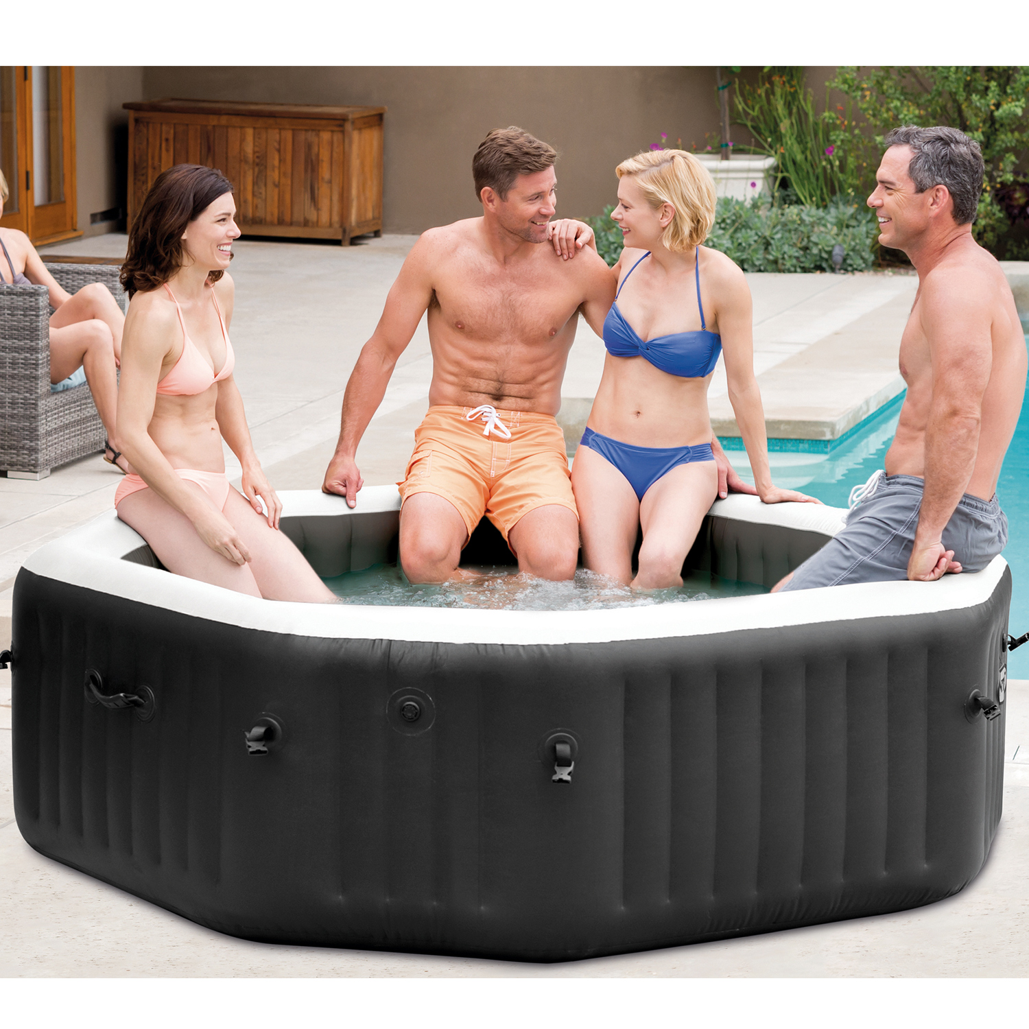 Whirlpool "Pure Spa Kombi Octagon Bubble Jet"