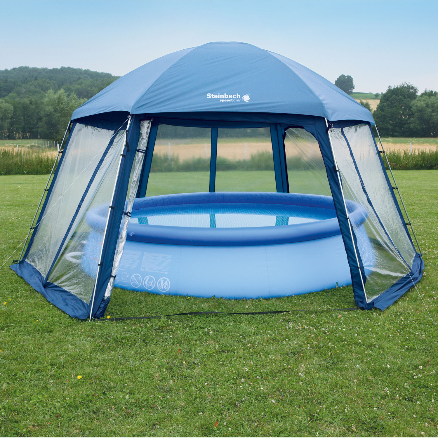 Steinbach Pooldach für Aufstellpools