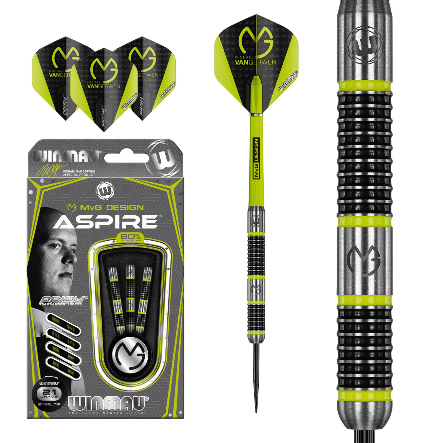 Steeldart MvG Aspire 1444, 21 g