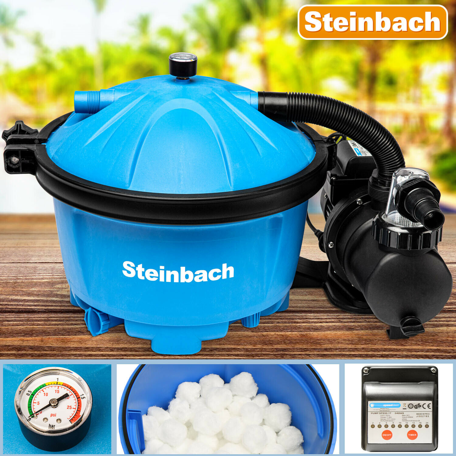 Filteranlage Active Balls 50 - Detailansichten
