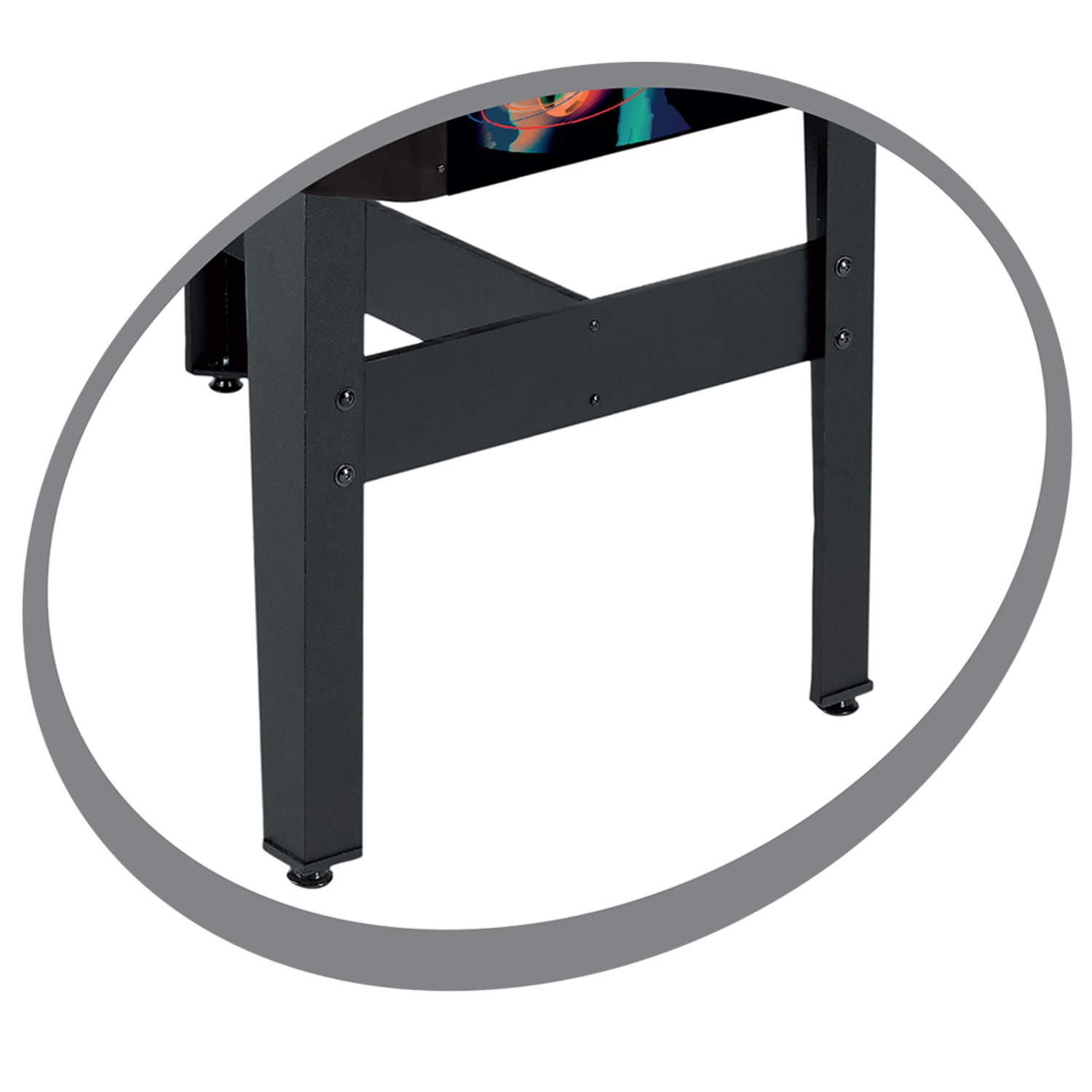 Tischfußball Kickertisch "Tucana-XT" Detail Gestell