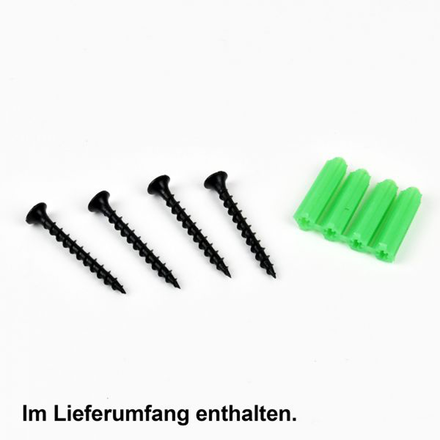 Wandhalter Lieferumfang