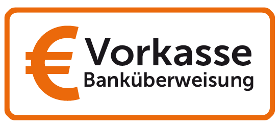 Vorkasse (1% Rabatt)