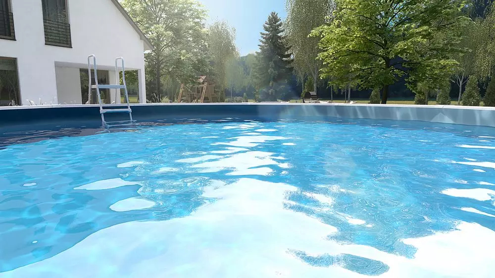 Stahlwand Swimming Pool Set "Nuovo de Luxe"