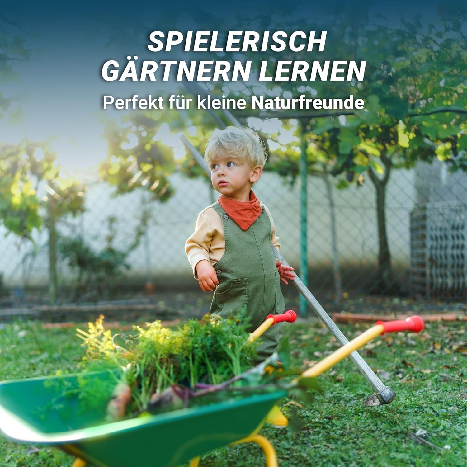 So können die Kleinsten bei der Gartenarbeit helfen!