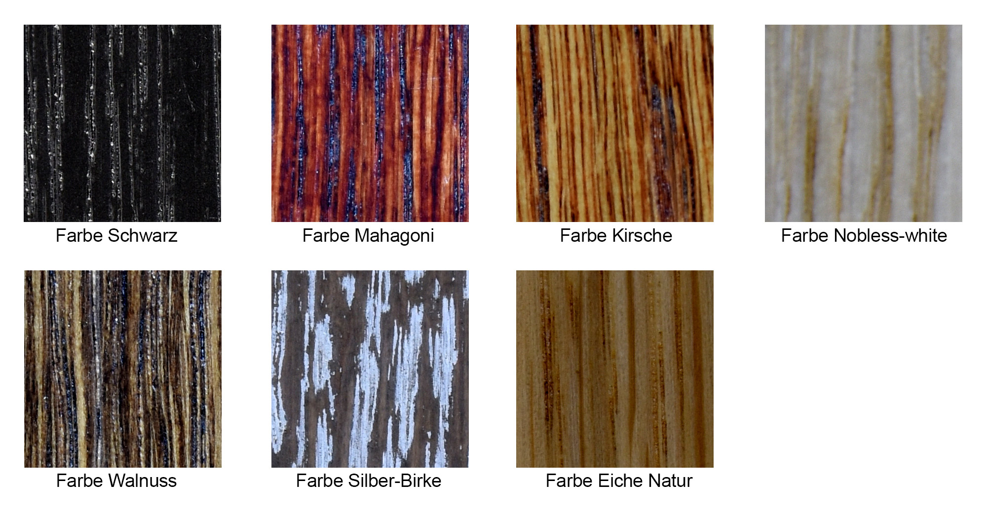 Abdeckplatte "Trento 6 ft." Farbmuster