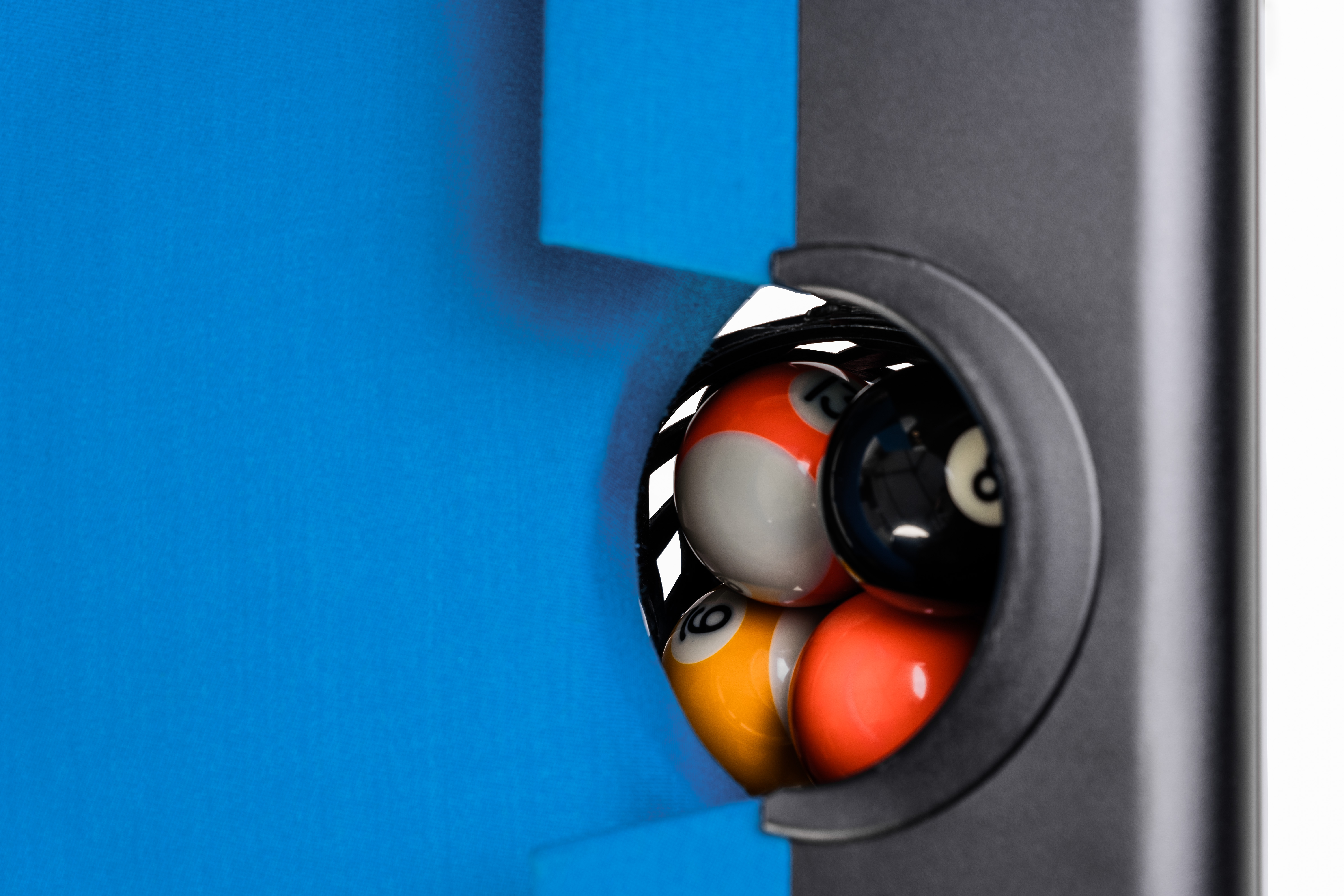 Poolbillardtisch "Black Pool" Detail