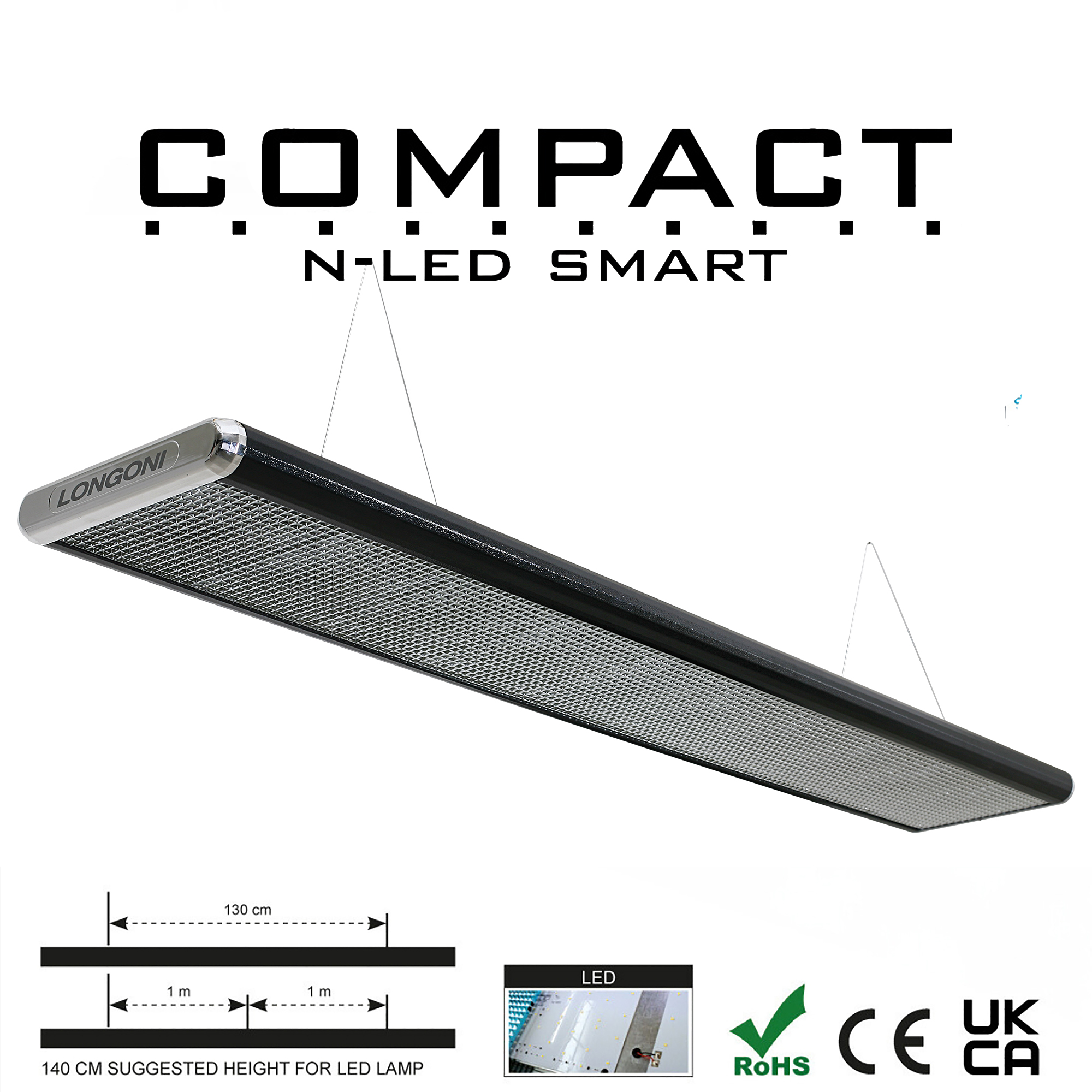 Billardleuchte "Longoni Smart LED"