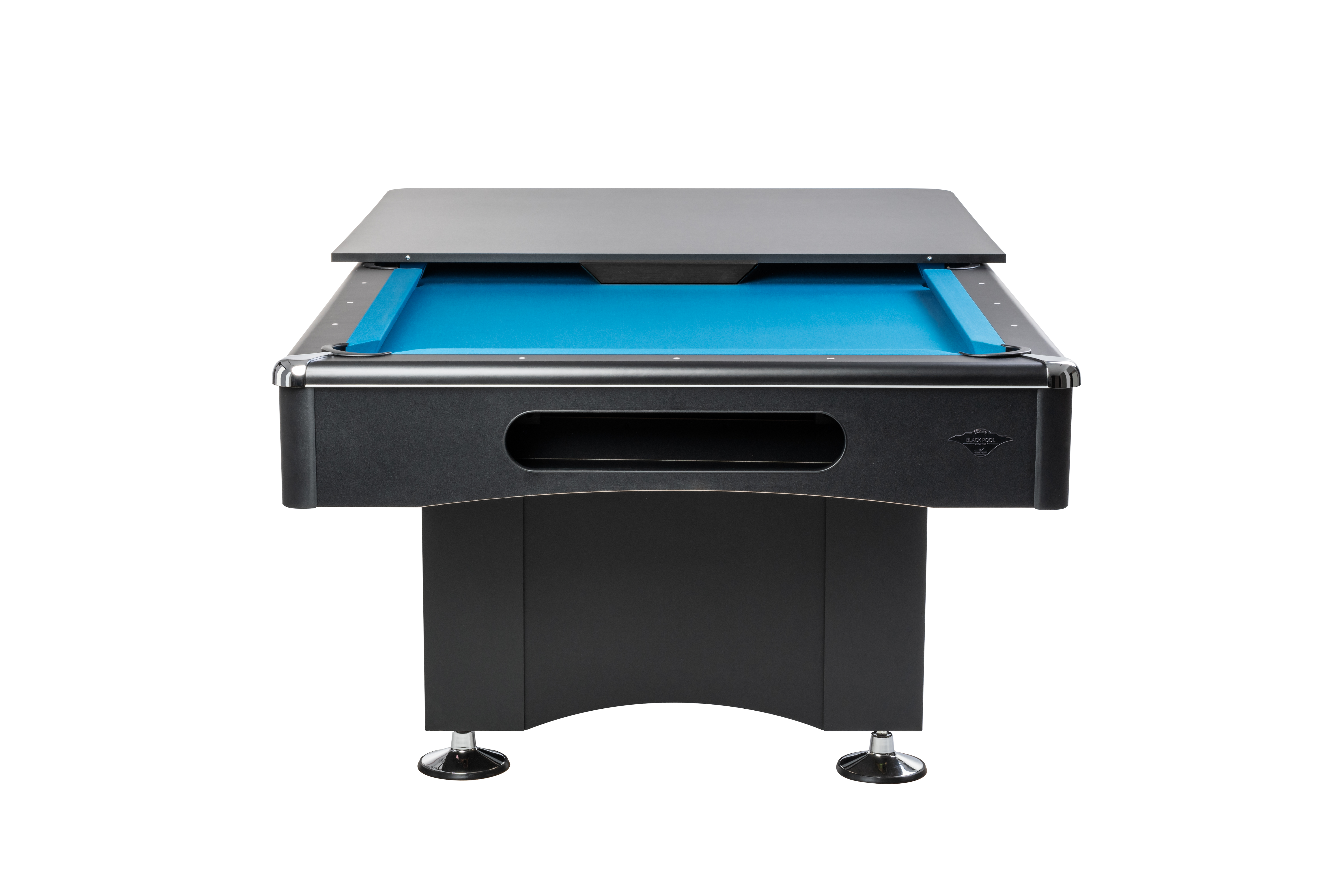 Poolbillardtisch "Black Pool" mit optionaler Abdeckplatte