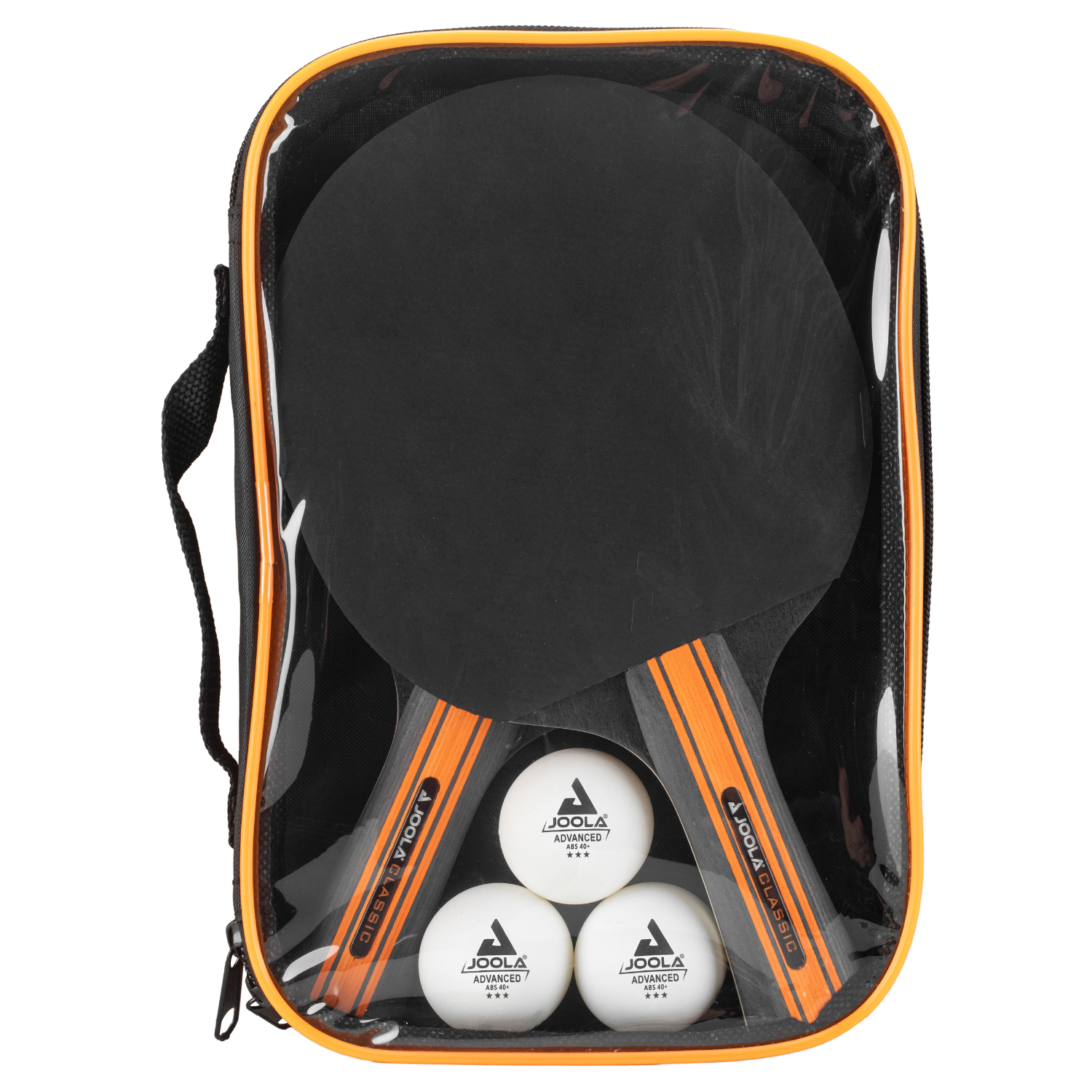 Tischtennis Schlägerset "Classic" mit 2 Schlägern, Tasche und 3 Bällen