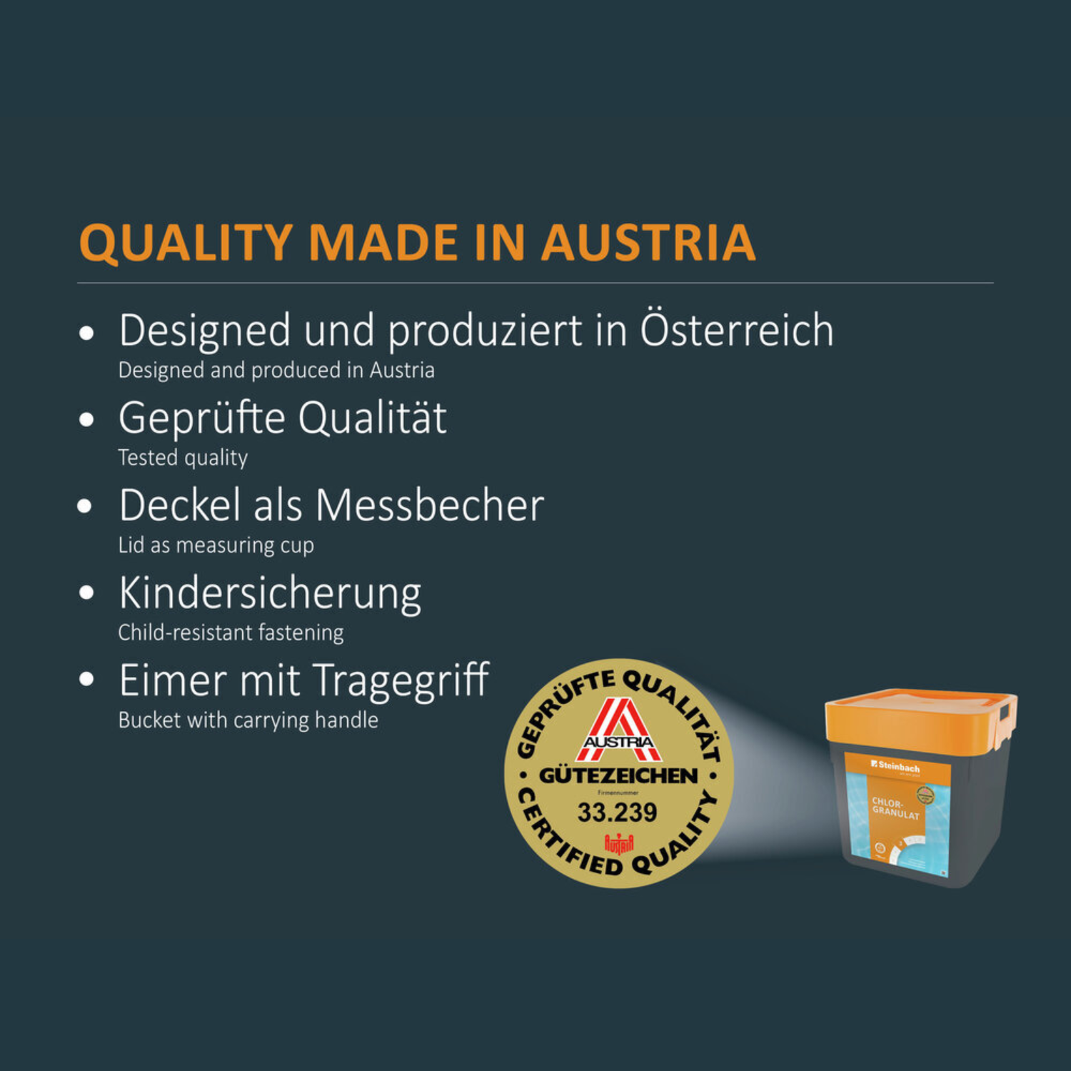 Quality made in Austria